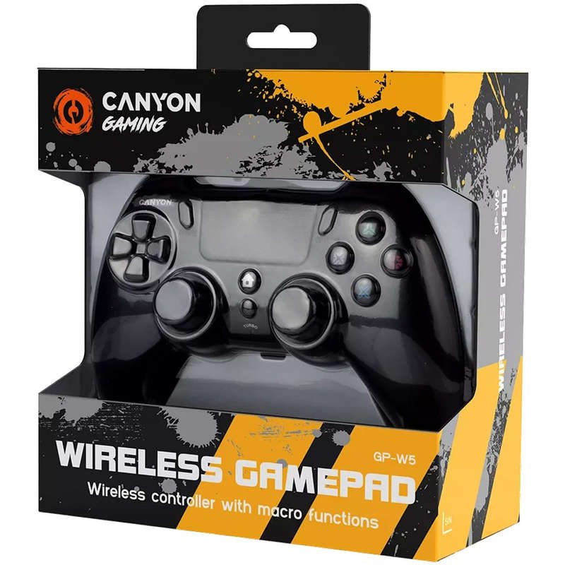 CANYON gamepad GP-W5 PS4 Wireless Black