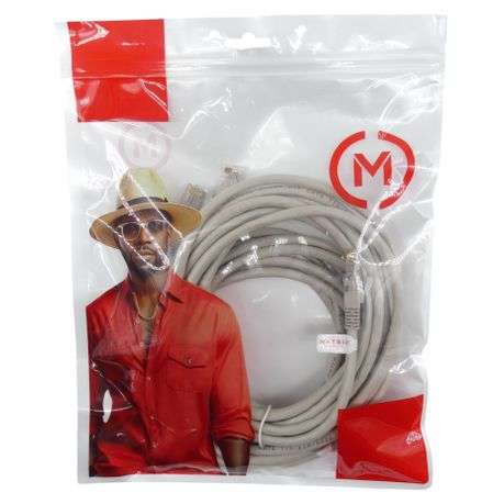 Cat5e 5m Solid Copper - Light Grey Cable - CAT5-SC-05