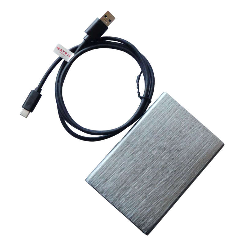 High-Speed 2.5" USB-C Portable Enclosure for SATA/SSD Drives - Versatile Storage Solution