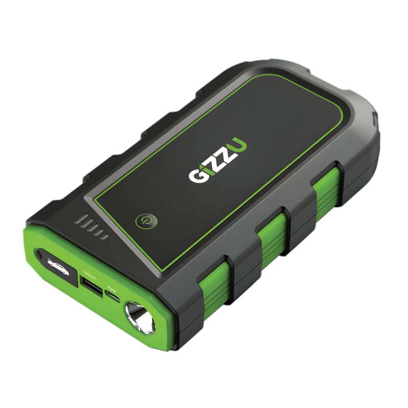 GIZZU 2000A Jump Starter 16000mAh - Black