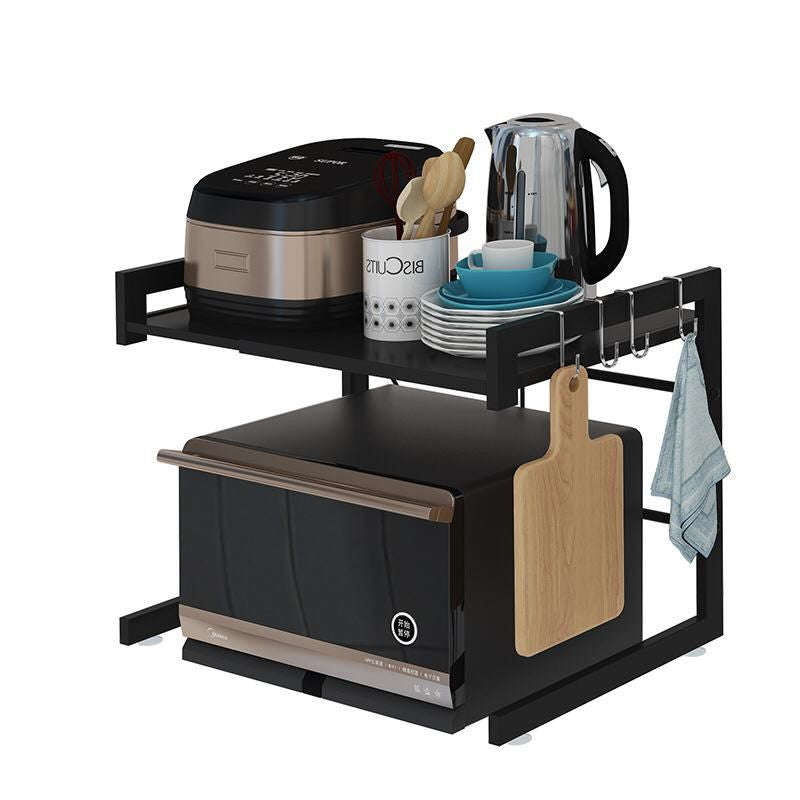 Expandable Over Microwave Kitchen Utensil Rack
