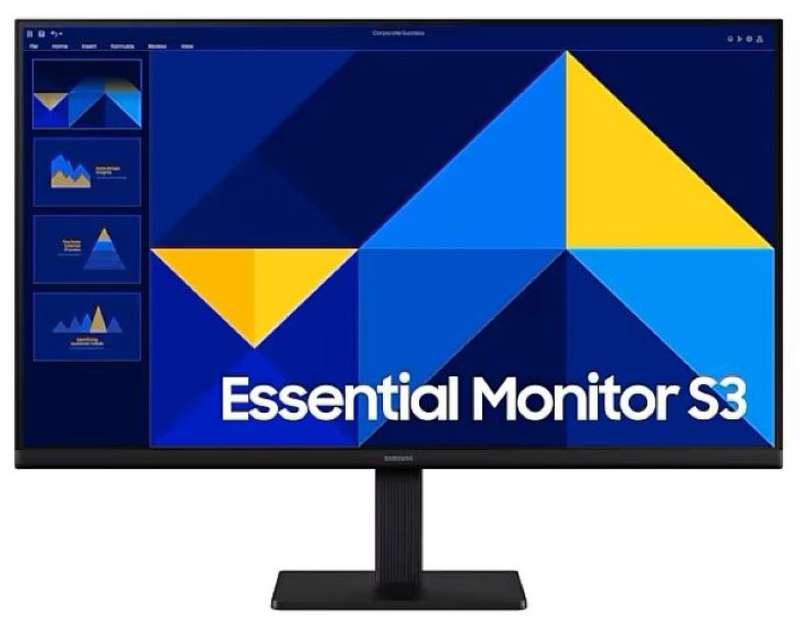SAMSUNG LS27D300GA 27'' FHD IPS Monitor; Borderless Design; 16:9; 1000:1; 1920 X 1080; Max 100Hz;...