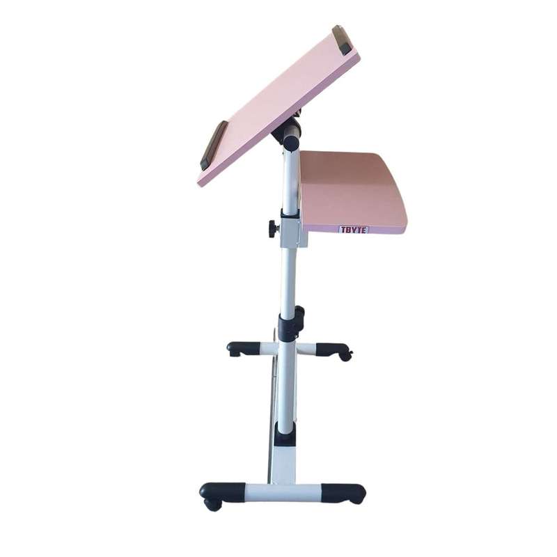 Pink and White Portable Laptop & Projector Stand - LTS-3-PK