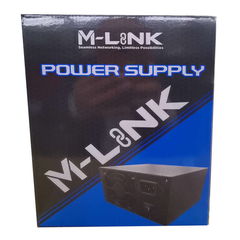 M-LINK Black 450W SATA ATX IEC Power Supply Unit