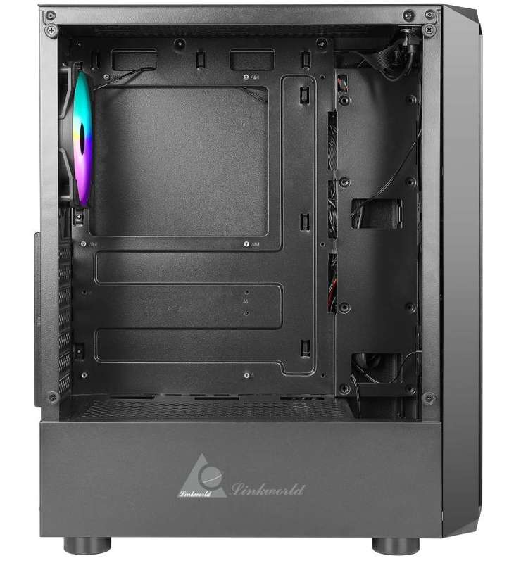 M-Link Black Gaming Case is a sleek and functional ATX/Micro ATX (No PSU) chassis VC-20A902