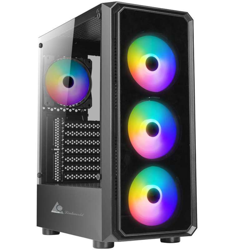 M-Link Black Gaming Case is a sleek and functional ATX/Micro ATX (No PSU) chassis VC-20A902