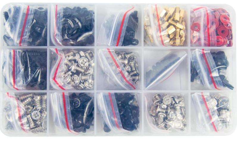 MicroWorld 780 Piece Computer Screw Set  - TOOL12