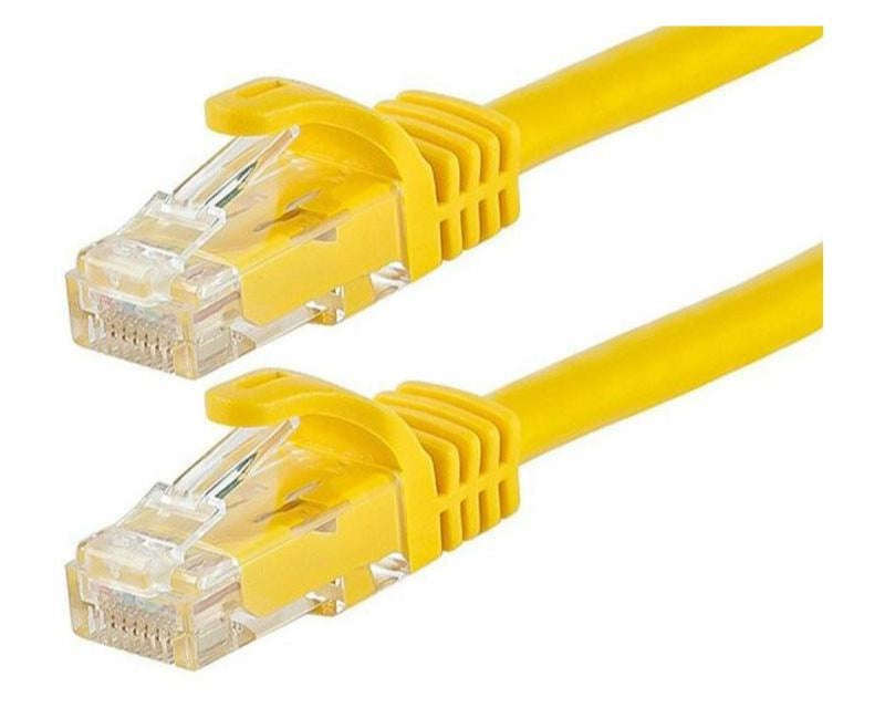 Microworld High-Speed 3m Cat6 Ethernet Cable - Yellow Networking Solution -CAT6Y3M