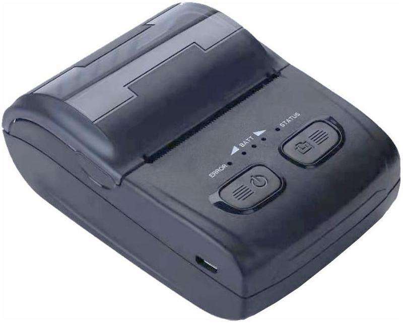 Portable Power Print: Versatile 1D & 2D Mobile Receipt Printer with USB & Bluetooth Connectivity