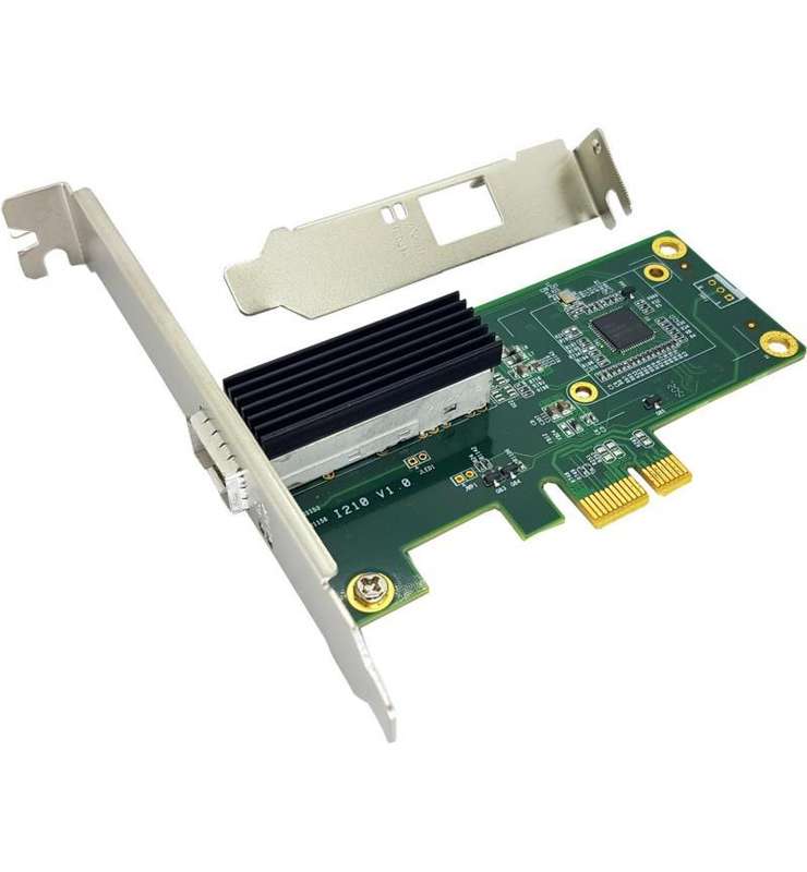 PCIe Fiber Port LAN Card with Intel® Ethernet Controller I210  High-Speed Connectivity