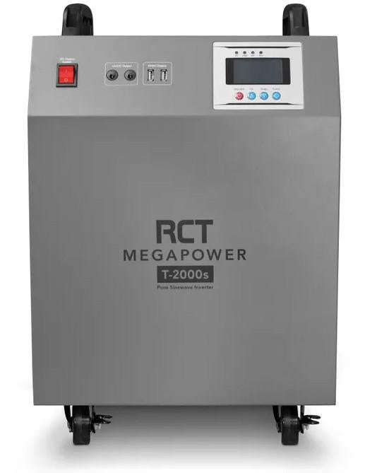 PRE-Loved RCT MP-T2000S Inverter  2000W Trolley with 2x100AH Batteries  Tested