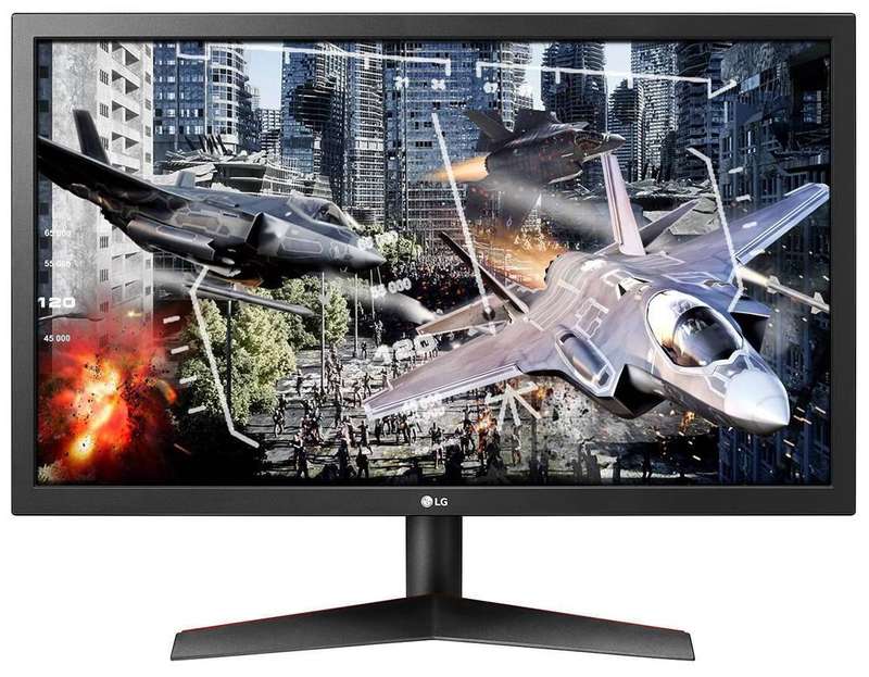 Pre-Loved - LG 24GL600F 23.6-Inch FHD LED Gaming Monitor 144Hz Radeon FreeSync Black