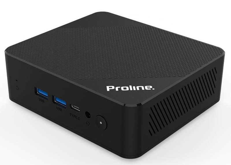 Proline Compact PMCEL8G256G11P Mini PC - Intel Celeron with 8GB RAM and 256GB SSD - Windows 11 Pro