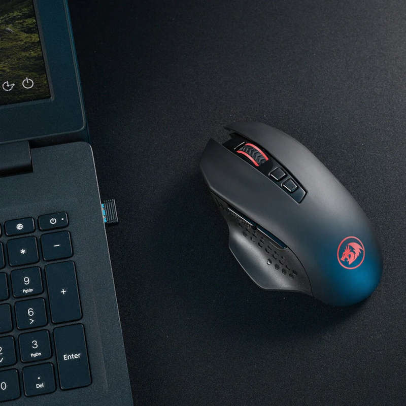 Redragon GAINER M656  Wireless Gaming Mouse 4000DPI - Black