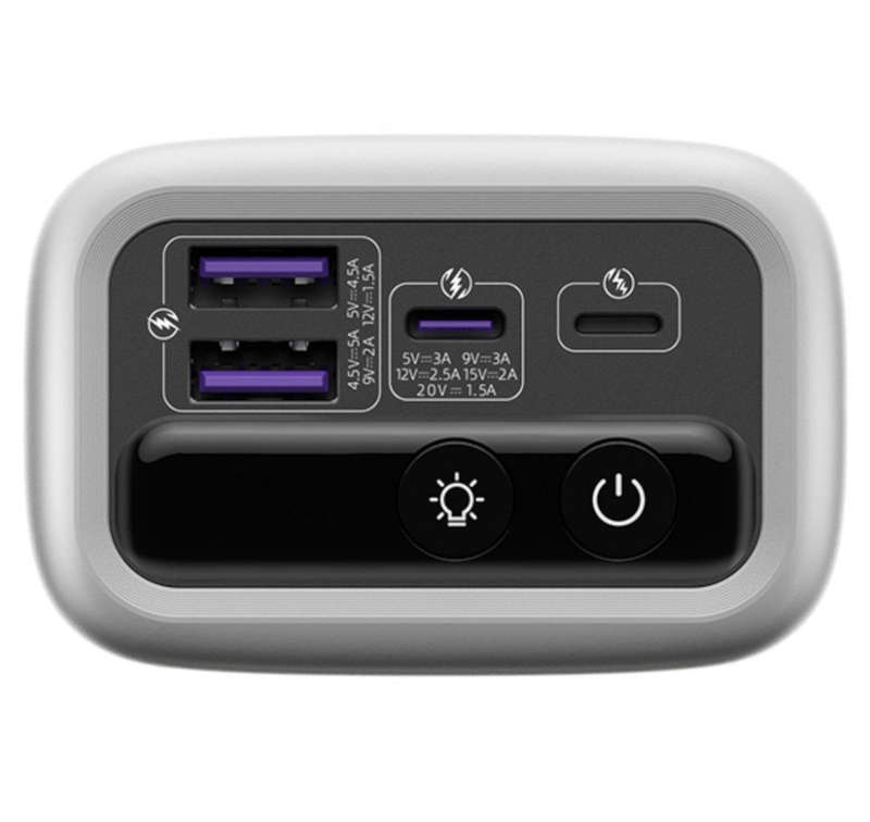 Romoss PMT30 30000mAh 30W Fast Charge Power Bank  Silver