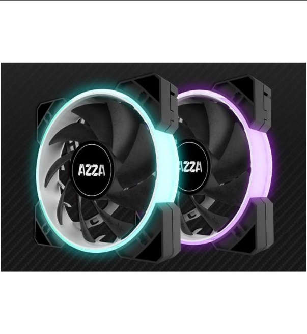 Azza Huricane ii Argb Fan (Single pack) 12cm - Azhur2