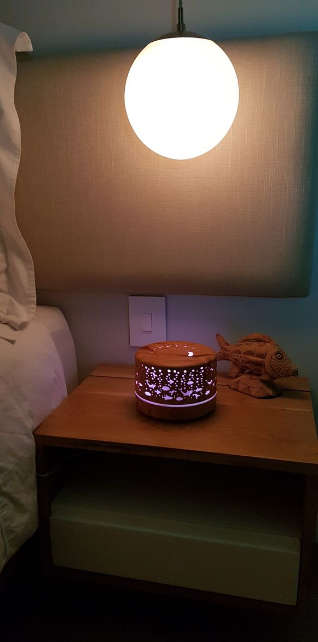 500ml Ultrasonic Aroma Diffuser - 7 Soothing LED Colors