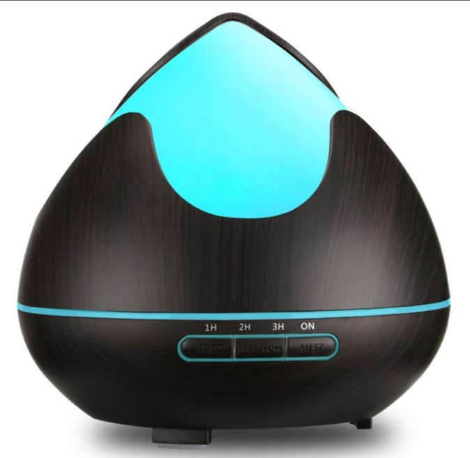 Pyramid Light 300ml Atomiser with LED Mood Lighting