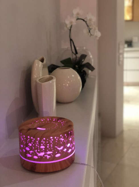 500ml Ultrasonic Aroma Diffuser - 7 Soothing LED Colors