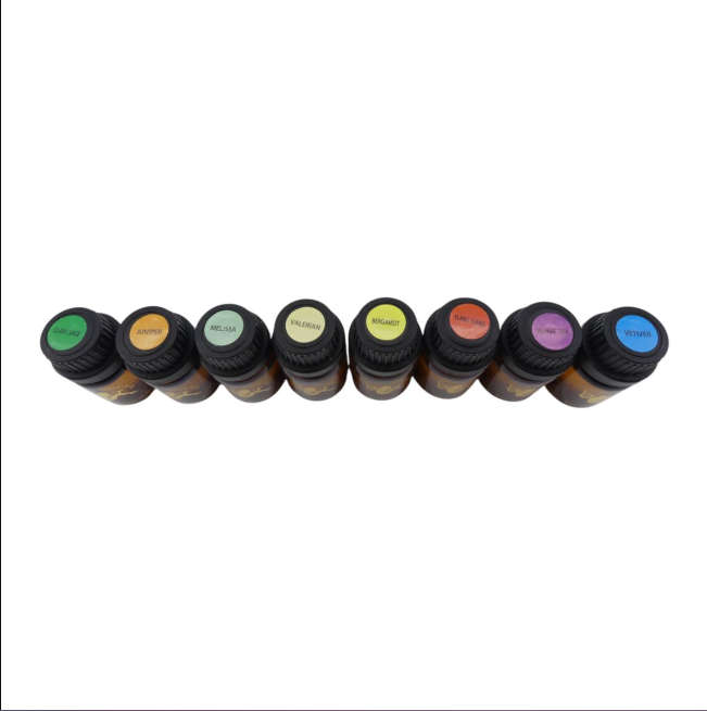 Silkinder Luxury Aromatherapy Essential Oils Collection - 8 Bottles of Pure Bliss (including Ylan...