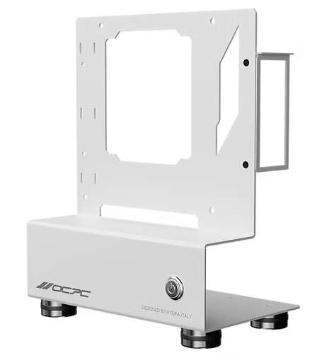 OCPC MINI II ITX PC Case  Compact Black Chassis for Small Form Factor Builds