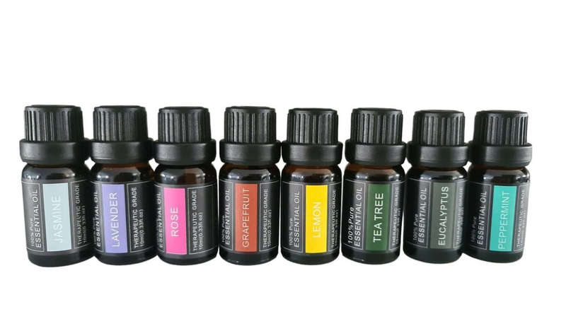 Silkinder Luxury Aromatherapy Essential Oils Collection - 8 Bottles of Pure Bliss (including Rose)
