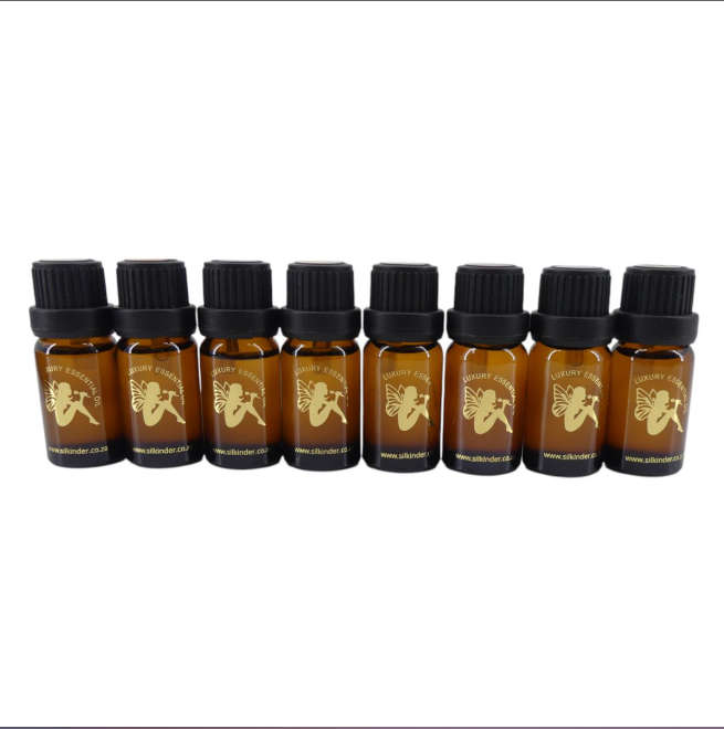 Silkinder Luxury Aromatherapy Essential Oils Collection - 8 Bottles of Pure Bliss (including Ylan...