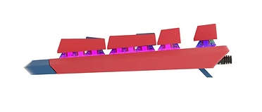 PSG E-Sports KR1 Pro Wired Mechanical Keyboard  Red Switches, RGB Backlight, Anti-Ghosting