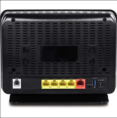 Trendnet AC750 Dual Band VDSL2/ADSL2+ Router