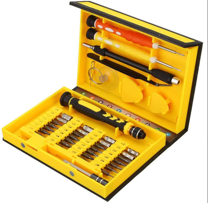 38-Piece Multi-Function Screwdriver Tech Repair Kit