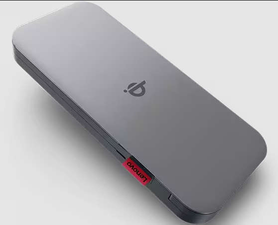 Lenovo GO Wireless Power Bank 10000mAh - Qi-Certified Fast Charging (18W PD, 15W Wireless