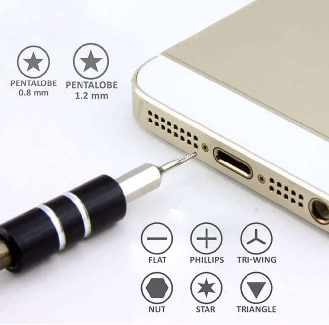 38-Piece Multi-Function Screwdriver Tech Repair Kit
