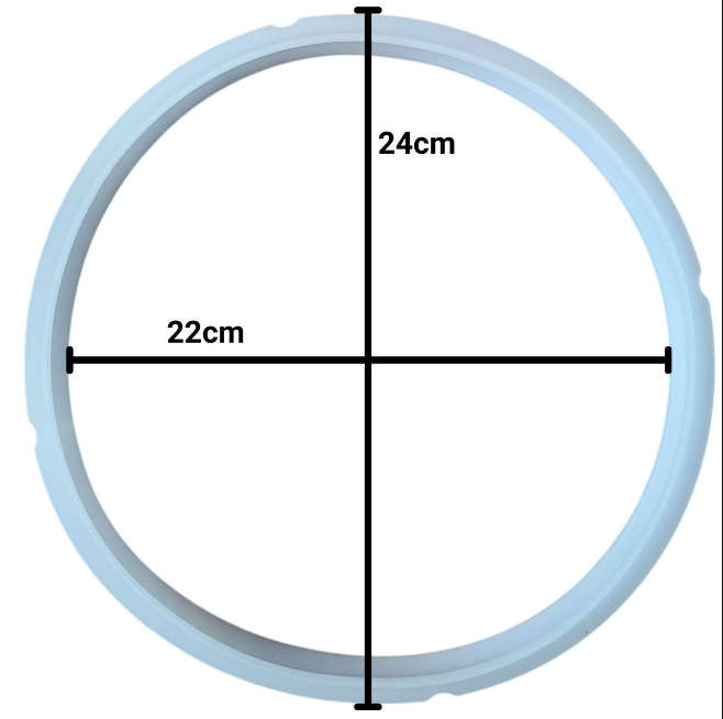 Silkinder Pressure Cooker Sealing Rings (Set of 2)  Compatible with 6L Models