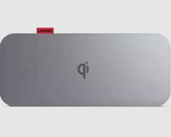 Lenovo GO Wireless Power Bank 10000mAh - Qi-Certified Fast Charging (18W PD, 15W Wireless