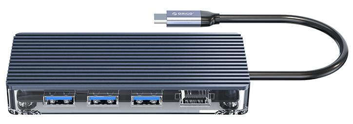 Type-C 8-In-1 Hub for Ultimate Connectivity and Expansion