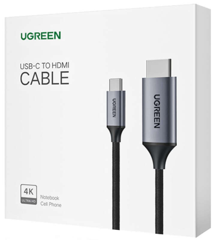 UGREEN Type-C to 4K@60Hz HDMI 1.5m Cable