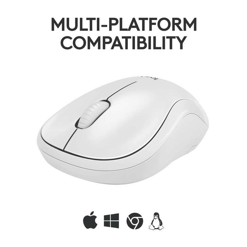 910-007120 - LOGI M240 Silent Bluetooth Mouse - OFF WHITE.