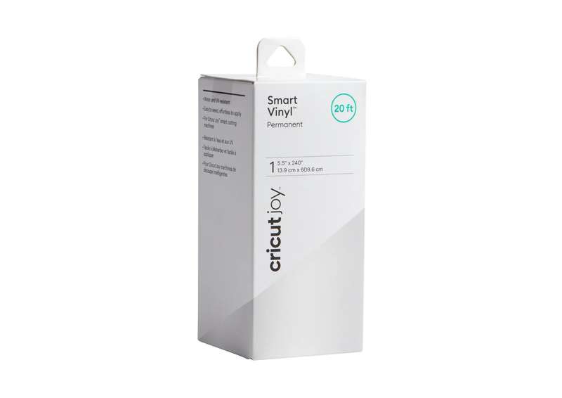 2008812: Cricut Joy Smart Vinyl  Removable Value Roll 13.9 cm x 304.8 cm (White)
