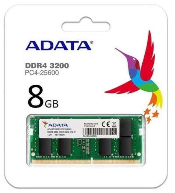 Sodimm:   8Gb Ddr4  3200