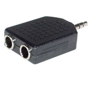 Stereo (M) To (2F) Dongle