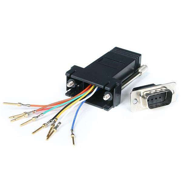 Rs232: 9P (M) To Rj45 Converter