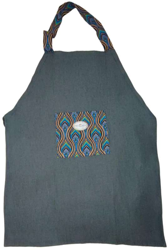 Shweshwe & Denim Apron