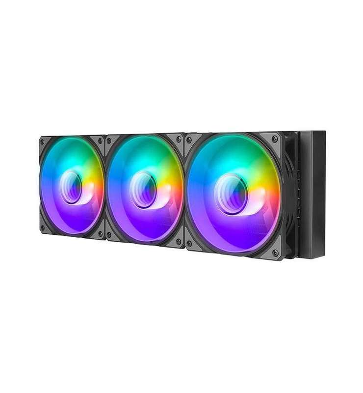 Azza GaleForce 360 ARGB 360 mm Liquid CPU Cooler with Infinity Mirror and Vortex Fans