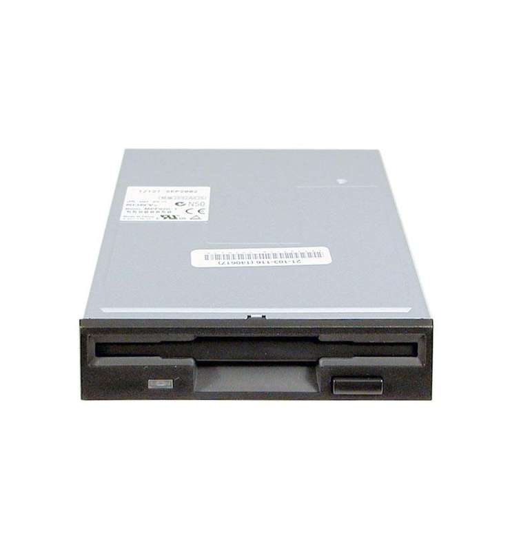 MicroWorld 1.44" STIFFY DRIVE BLACK  Premium-Quality Floppy Disk Drive