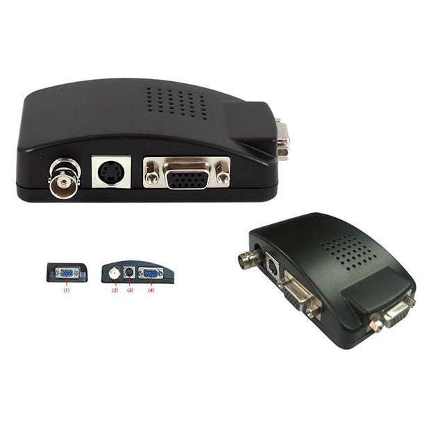 S-Video & Bnc To Vga