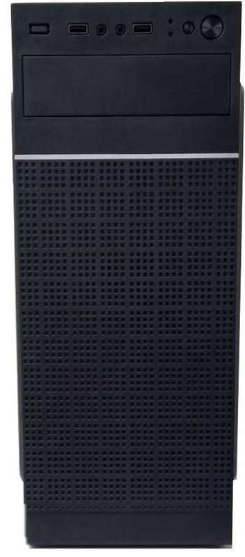 Microworld 450W Micro ATX Desktop Computer Case - Black with 400W PSU