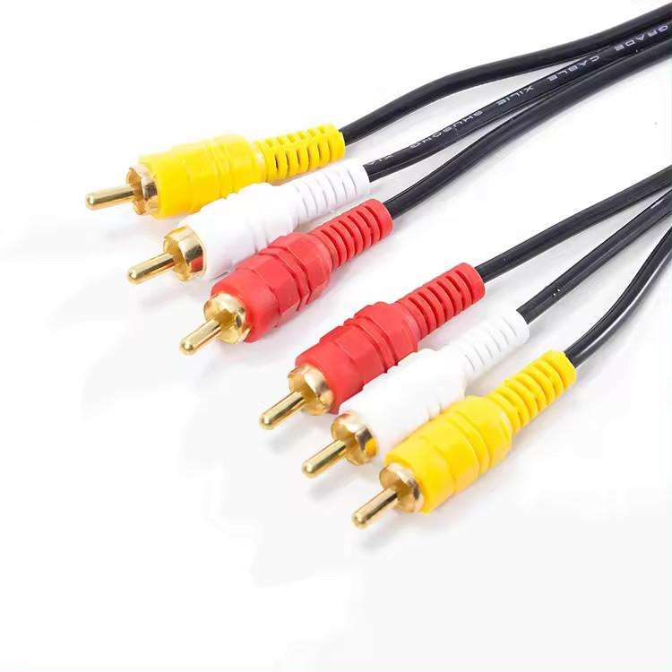 3RCA (M) TO 3RCA (M)   2.8M - 2 PACK