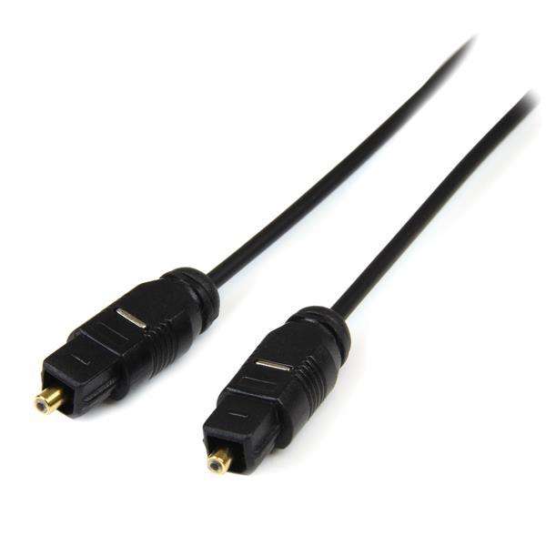 Microworld 1M Optical Audio Cable - Perfect for Tight Spaces