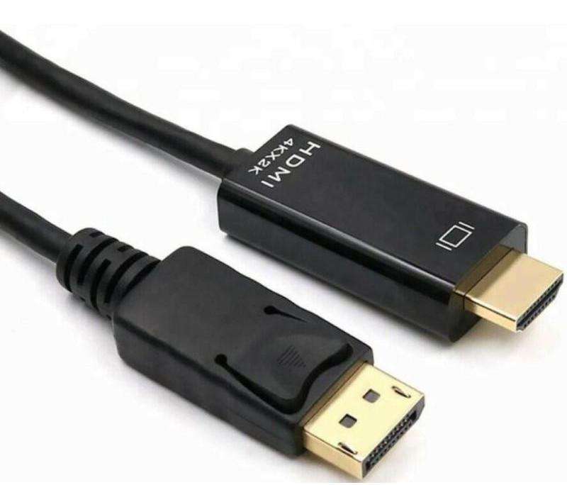 Microworld 4K DP to HDMI Cable - 5M High-Quality Video Adapter for Clear Display