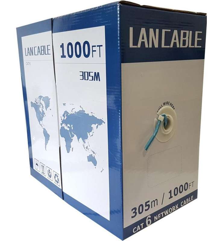 Cat6 Ethernet Cable 305M - High-Performance Blue Networking Solution
